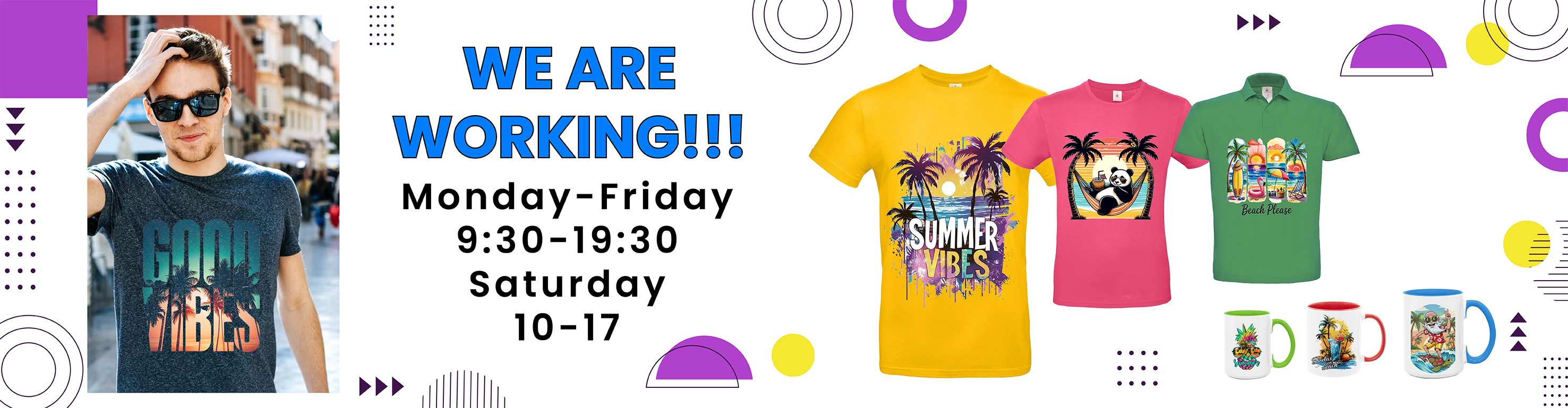 Printing on T-shirts Cyprus, Limassol - Custom T-shirts