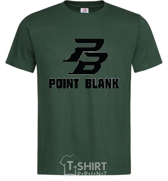 Men's T-Shirt POINT BLANK bottle-green фото