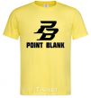 Мужская футболка POINT BLANK Лимонный фото