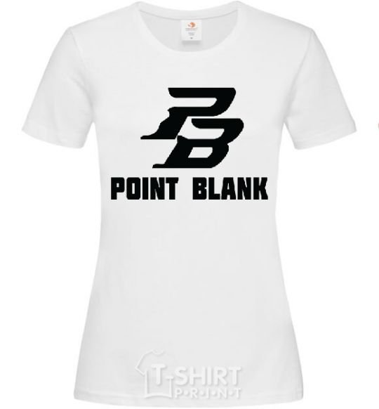 Женская футболка POINT BLANK Белый фото