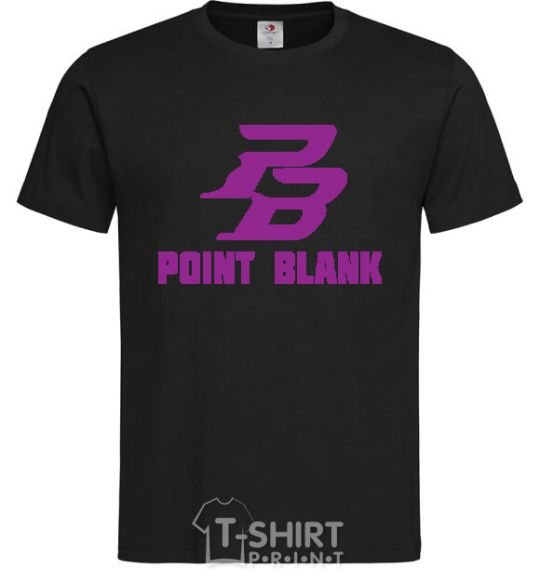 Men's T-Shirt POINT BLANK black фото
