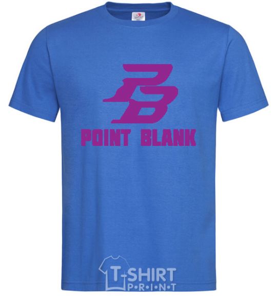 Men's T-Shirt POINT BLANK royal-blue фото