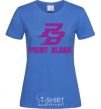 Женская футболка POINT BLANK Ярко-синий фото