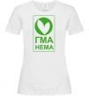 Women's T-shirt GMA NEMA White фото