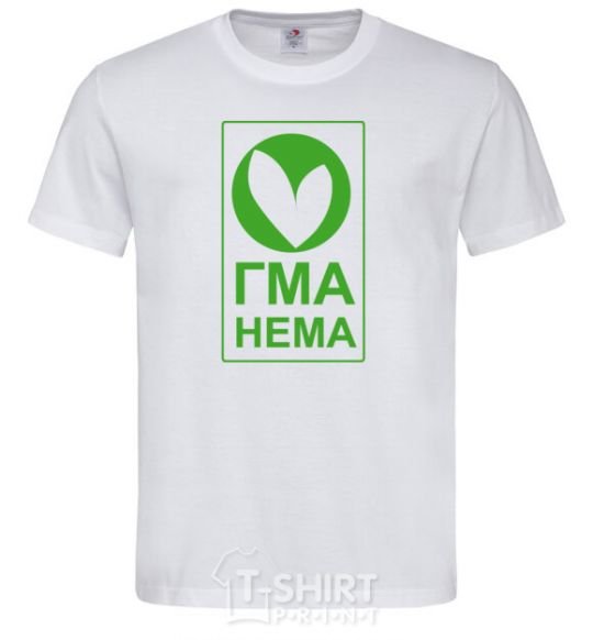 Men's T-Shirt GMA NEMA White фото