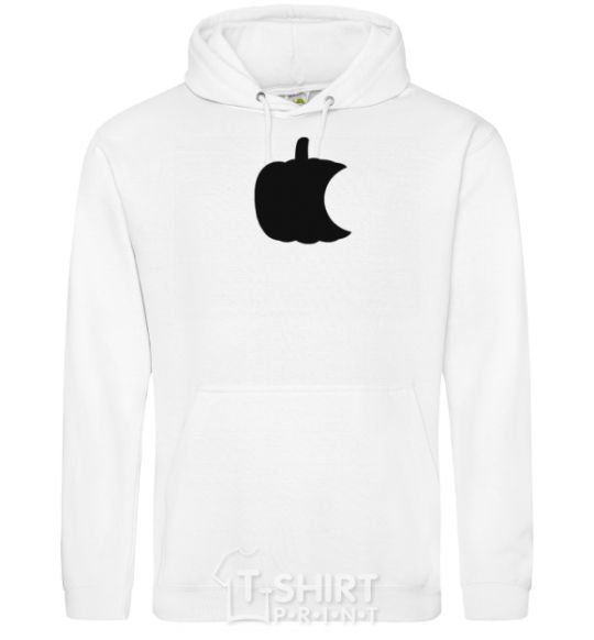 Men`s hoodie Pumpkin White фото