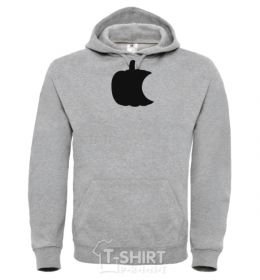 Men`s hoodie Pumpkin sport-grey фото