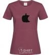 Women's T-shirt Pumpkin burgundy фото