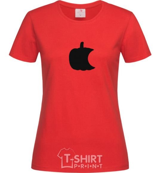 Women's T-shirt Pumpkin red фото