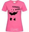 Women's T-shirt GANGSTA PANDA heliconia фото