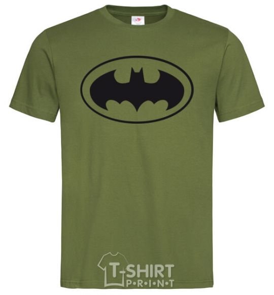 Men's T-Shirt BATMAN logo millennial-khaki фото