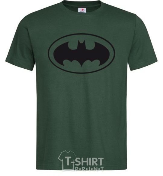 Men's T-Shirt BATMAN logo bottle-green фото