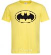 Men's T-Shirt BATMAN logo cornsilk фото