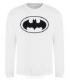 Sweatshirt BATMAN logo White фото