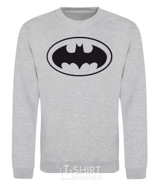 Sweatshirt BATMAN logo sport-grey фото