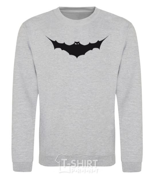 Sweatshirt BAT black sport-grey фото