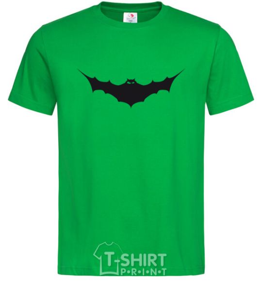 Men's T-Shirt BAT black kelly-green фото