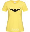 Женская футболка BAT черный Лимонный фото