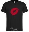 Men's T-Shirt LIPS black фото