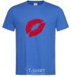 Men's T-Shirt LIPS royal-blue фото