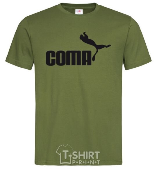 Men's T-Shirt COMA millennial-khaki фото