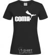 Women's T-shirt COMA black фото
