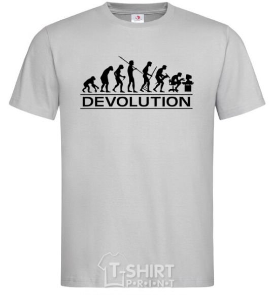 Men's T-Shirt DEVOLUTION grey фото