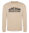 Свитшот DEVOLUTION Песочный фото