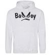 Men`s hoodie BAD BOY sport-grey фото