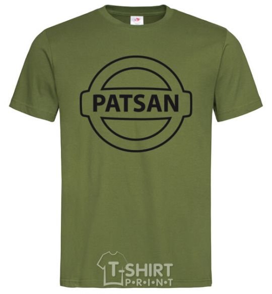 Men's T-Shirt PATSAN millennial-khaki фото