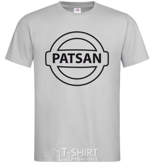 Men's T-Shirt PATSAN grey фото
