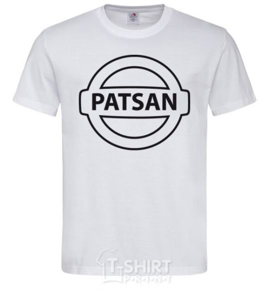 Men's T-Shirt PATSAN White фото