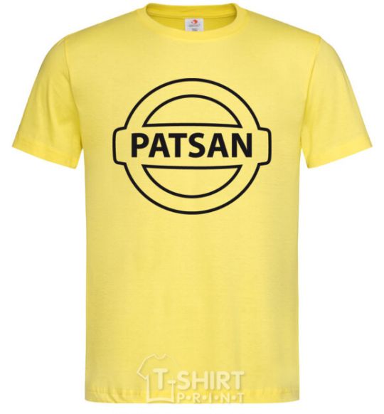 Men's T-Shirt PATSAN cornsilk фото