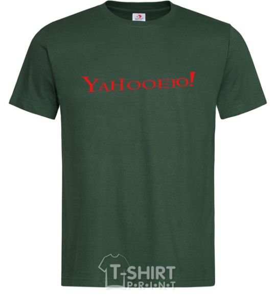 Men's T-Shirt YAHOOЕЮ bottle-green фото