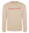 Sweatshirt YAHOOЕЮ sand фото