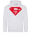 Men`s hoodie SVOLOCH sport-grey фото