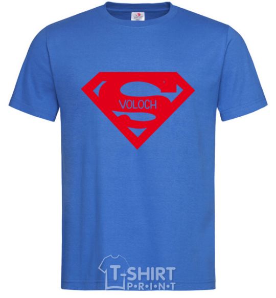 Men's T-Shirt SVOLOCH royal-blue фото