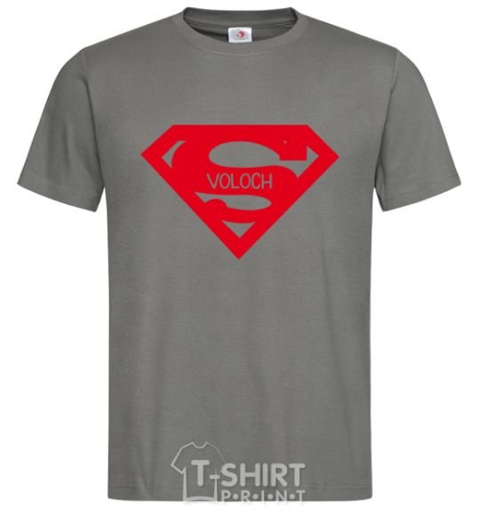 Men's T-Shirt SVOLOCH dark-grey фото