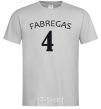 Men's T-Shirt FABREGAS 4 grey фото