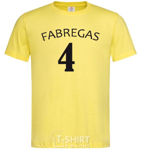 Men's T-Shirt FABREGAS 4 cornsilk фото