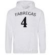 Men`s hoodie FABREGAS 4 sport-grey фото