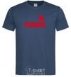 Men's T-Shirt PUMBA navy-blue фото