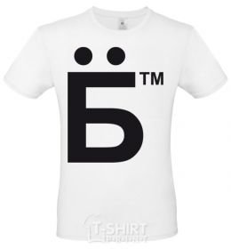 Men's T-Shirt YOB White фото
