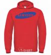 Men`s hoodie SAMVSUN bright-red фото