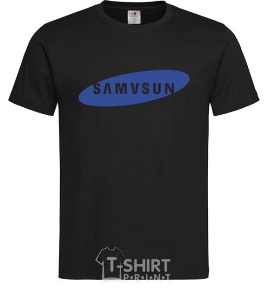 Men's T-Shirt SAMVSUN black фото