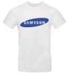 Men's T-Shirt SAMVSUN White фото
