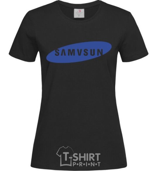 Женская футболка SAMVSUN Черный фото