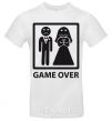 Men's T-Shirt GAME OVER for boy White фото