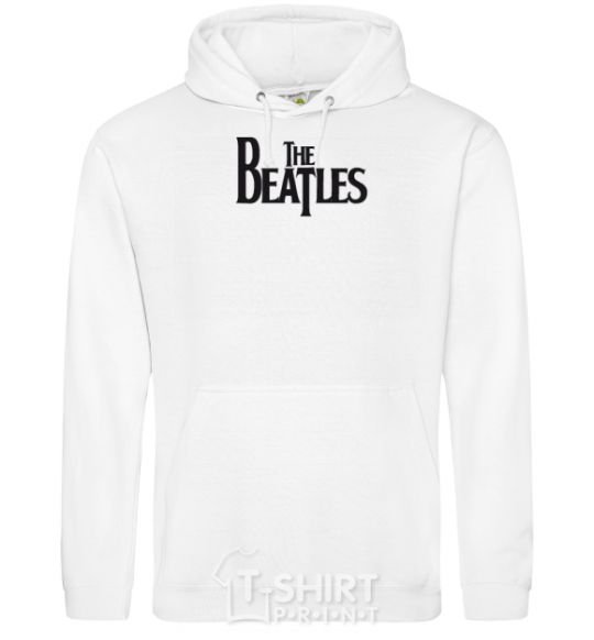 Men`s hoodie THE BEATLES original White фото