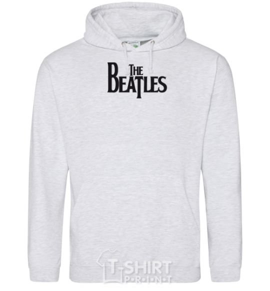 Men`s hoodie THE BEATLES original sport-grey фото